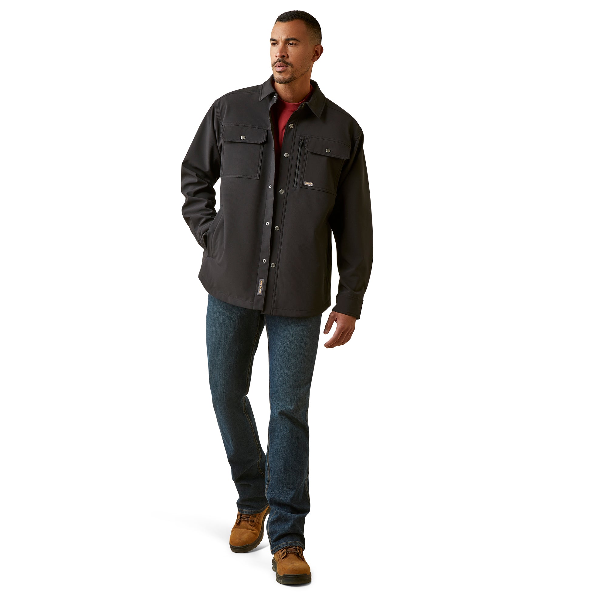 Rebar Flannel Insulated Shirt Jacket