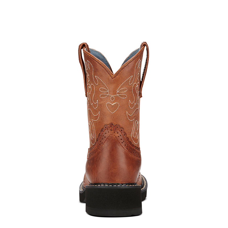 Fatbaby saddle western boot - Russet rebel 10000860