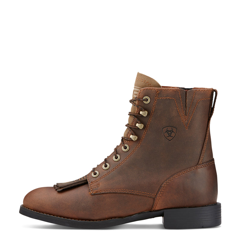 Women;s Heritage Lacer II distressed brown