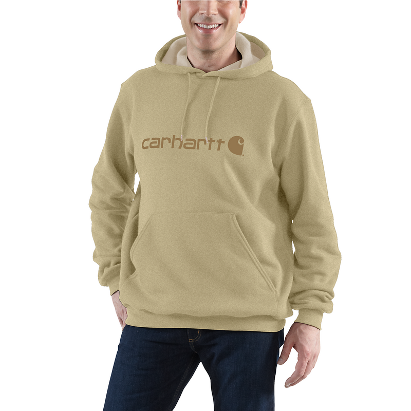 Carhartt signature logo sweater Beach Heather - A36