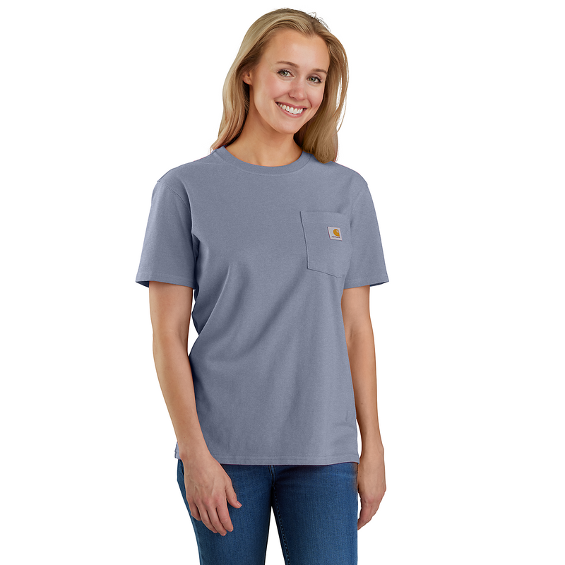 Carhartt Women's Pocket S/S T-shirt K87 - 103067 V83