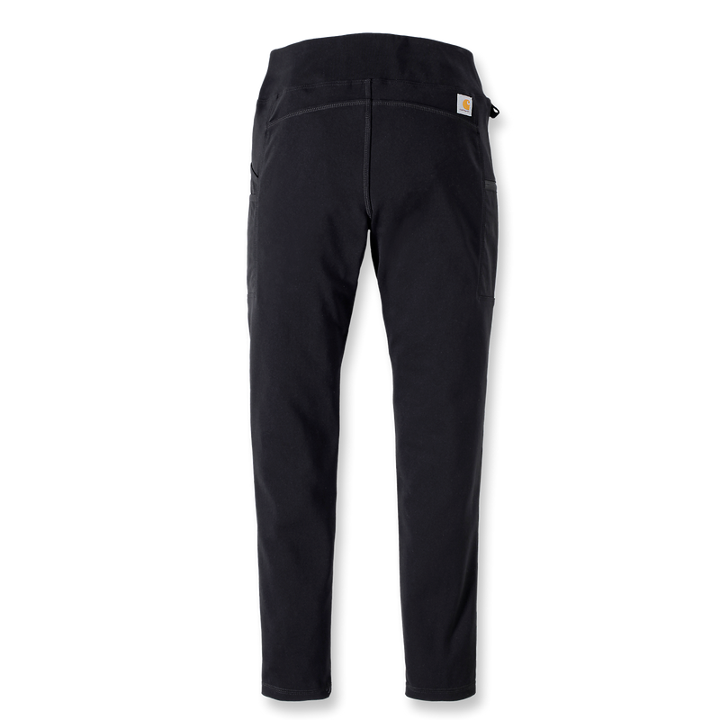 WOMEN'S CARHARTT FORCE FITTED MIDWEIGHT BLACK UTILITY LEGGING