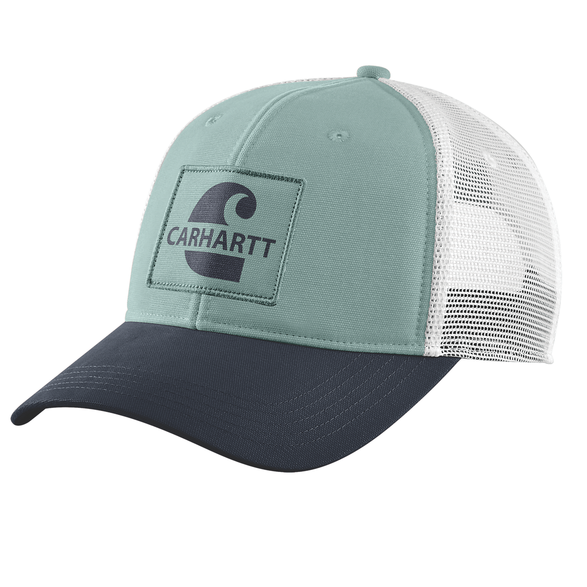 Carhartt Canvas Mesh back Core Graphic Cap Blue surf 105692 Livestock Show Equipment