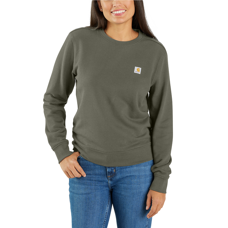 Carhartt Women's French Terry Sweatshirt - 106179 DOV