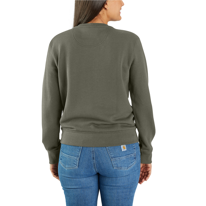 Carhartt Women's French Terry Sweatshirt - 106179 DOV