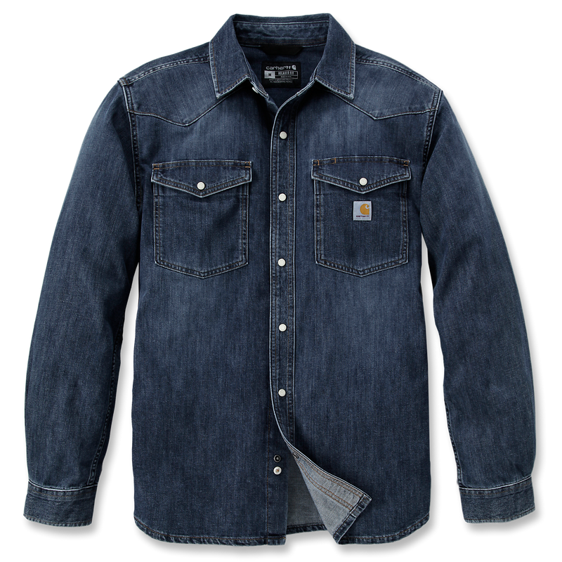 Carhartt Montana Denim Snap Front Shirt - 106429 HK3