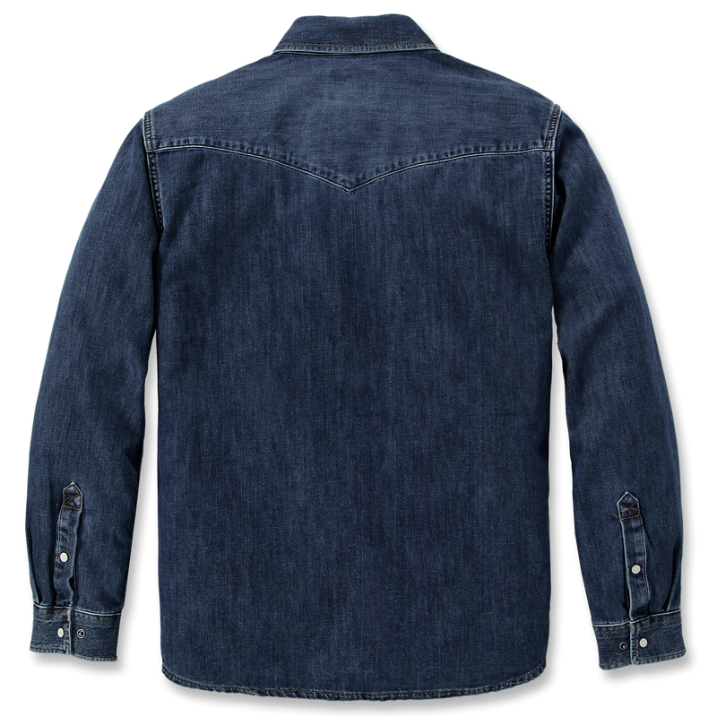 Carhartt Montana Denim Snap Front Shirt - 106429 HK3