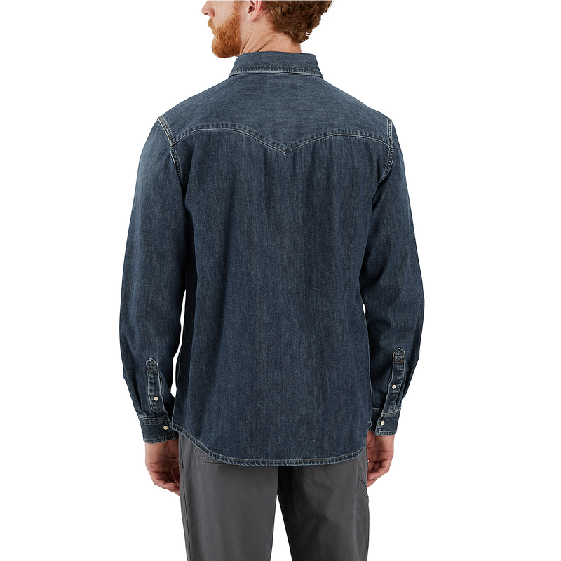 Carhartt Montana Denim Snap Front Shirt - 106429 HK3