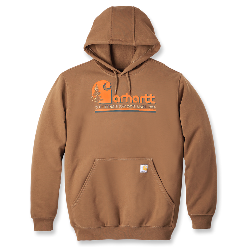 Carhartt Graphic Hooded Sweatshirt - 106498 BRN