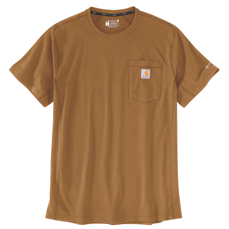 Carhartt Force™ Pocket T-Shirt - 106652 BRN