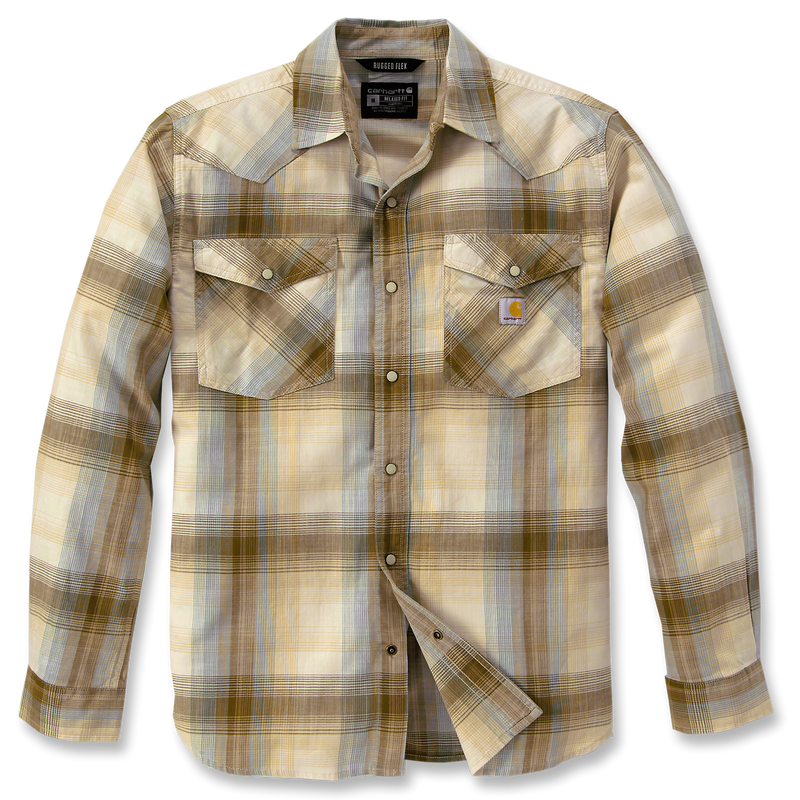 Carhartt Montana Snap-Front Plaid Shirt - 106756 A35