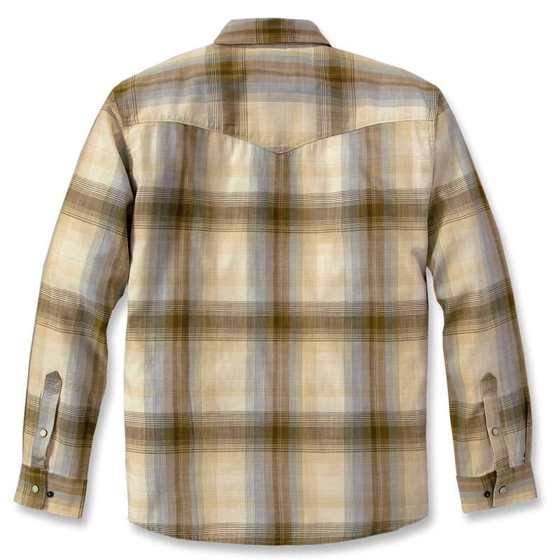 Carhartt Montana Snap-Front Plaid Shirt - 106756 A35