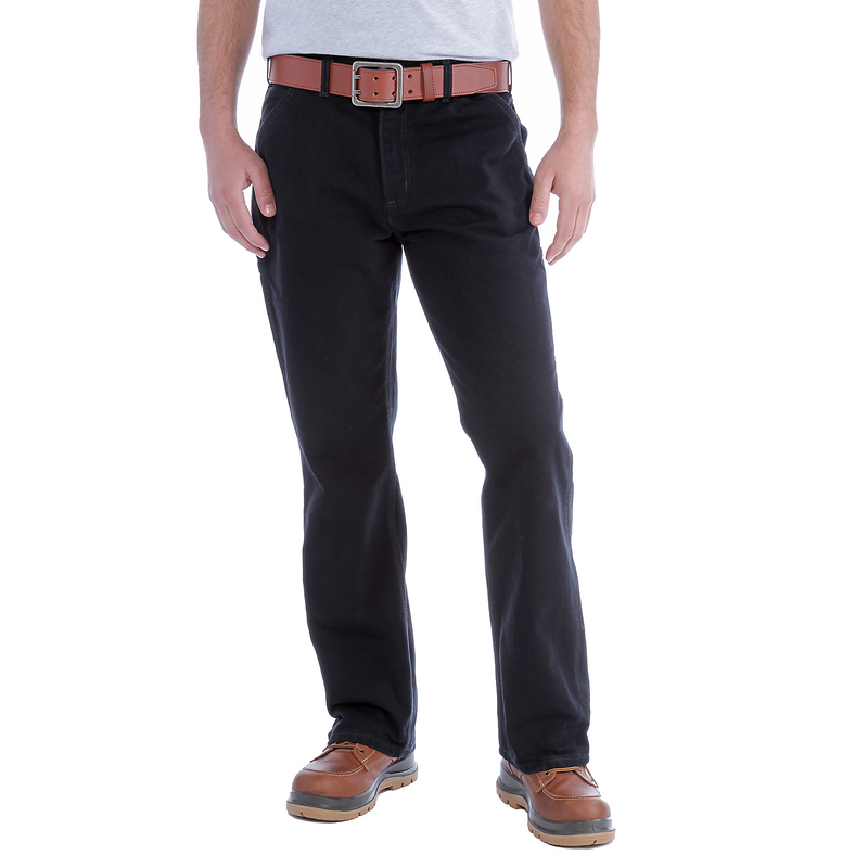 Carhartt Loose Fit Firm Duck Double Front Utility Work Pant - B01