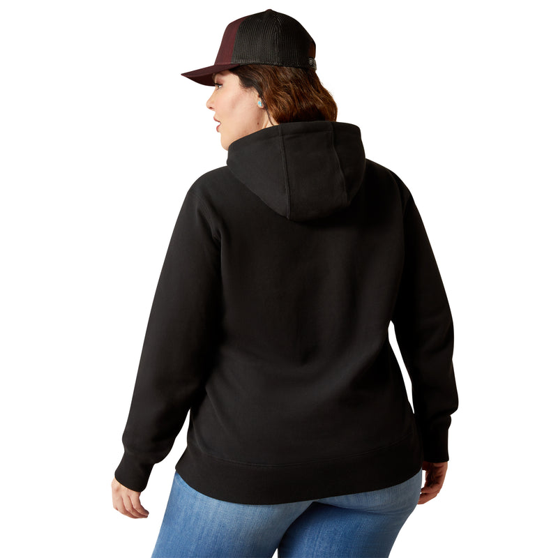 Ariat Women's Stitch Hoodie - Black 10051999