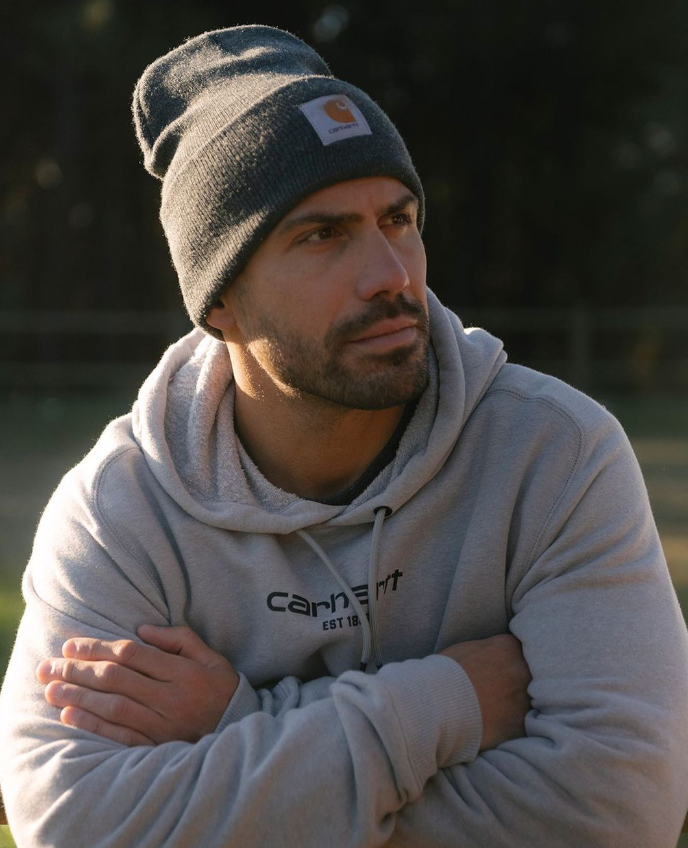 Watch Hat "Beanie" Coal Heather