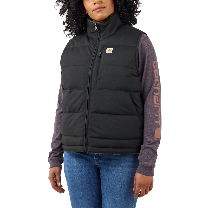 Carhartt Women's Montana Relaxed Fit Insulated Vest - Black 105607 ...